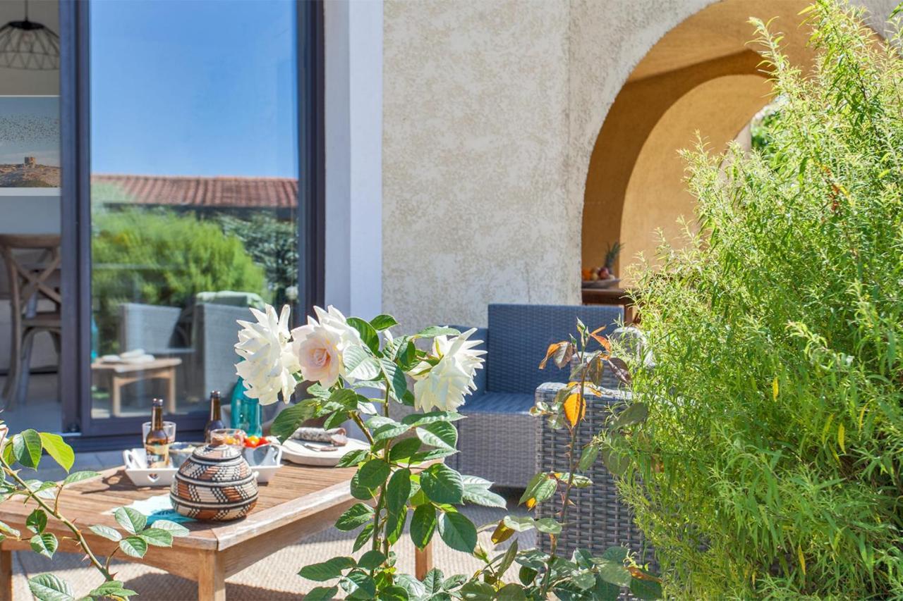 Location De Vacances Olivier Jardin Privatif Et Piscine Chauffee Partagee Calvi  Exterior foto