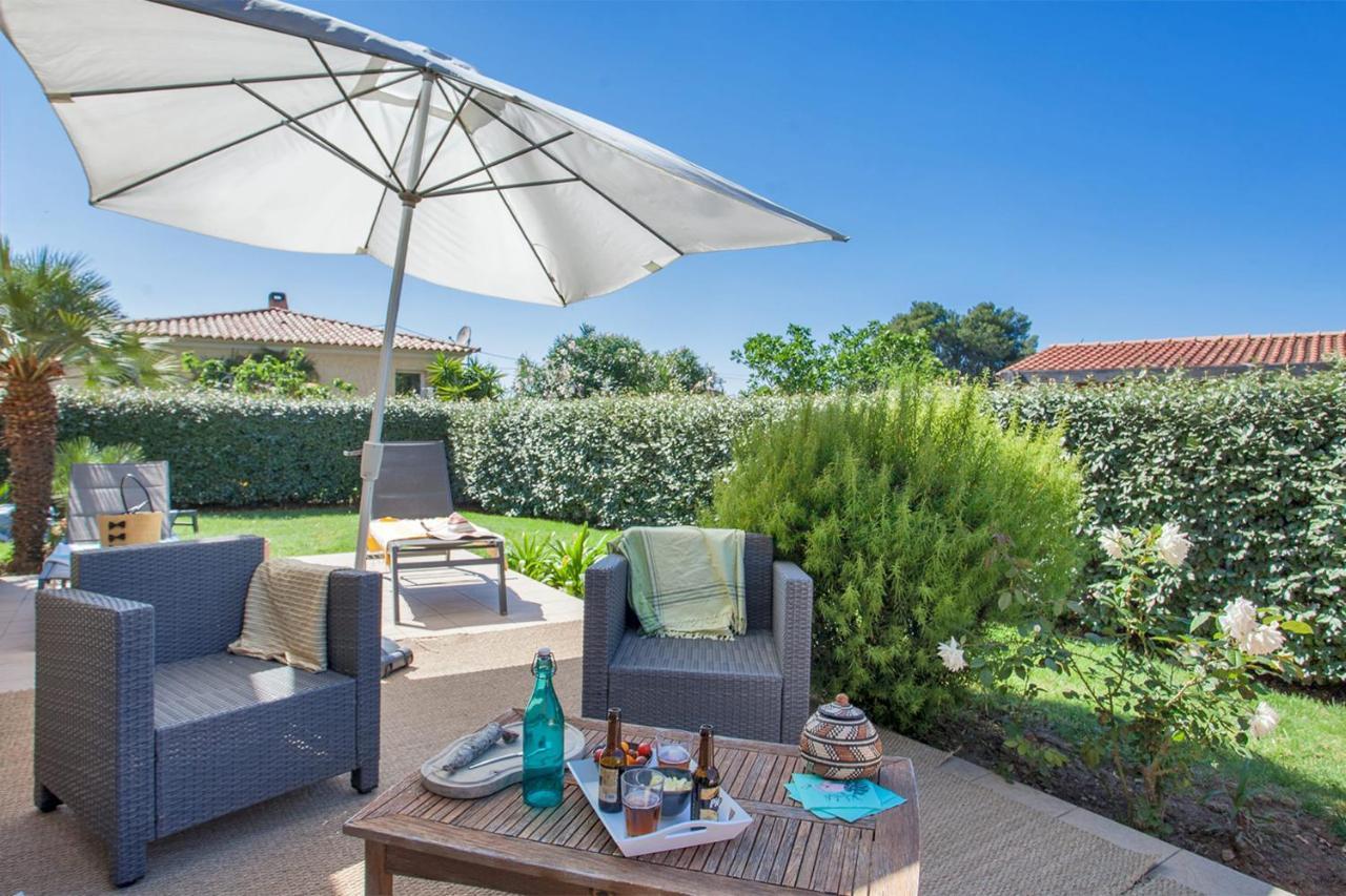 Location De Vacances Olivier Jardin Privatif Et Piscine Chauffee Partagee Calvi  Exterior foto